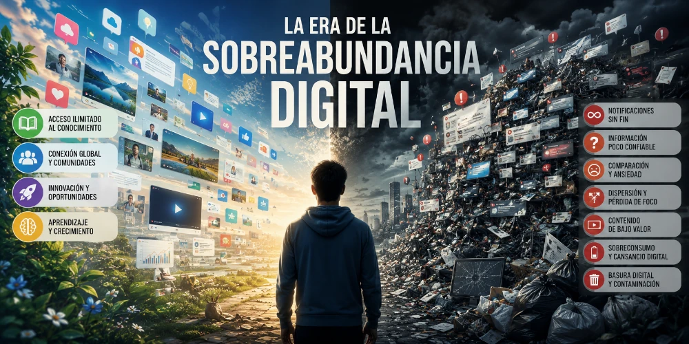 La era de la sobreabundancia digital