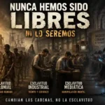 Nunca hemos sido libres ni lo seremos