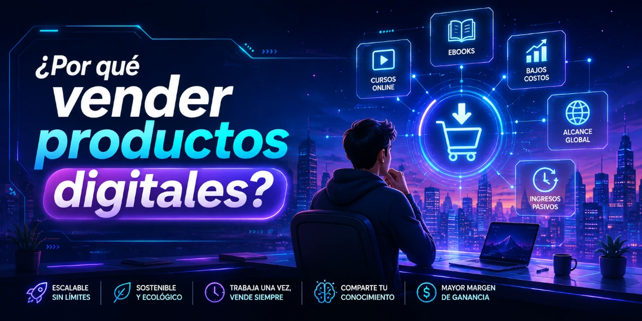 ¿Por qué vender productos digitales?